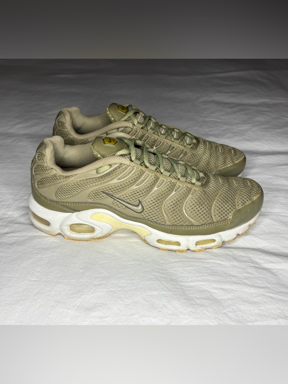 Nike Air Max Plus Breeze Cargo Khaki Size 10M 898014-200